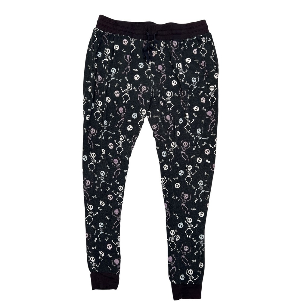 Little Sleepies | Women's Skeleton Dance Pajamas‎ Pants Small Halloween
